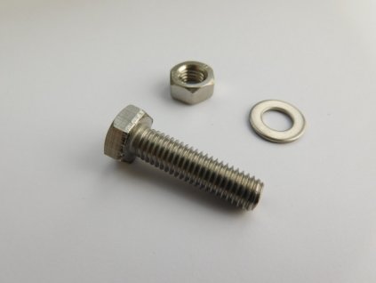 skrutka nerez m8x30 komplet skrutka matica podlozka balenie 10ks