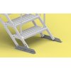 TAS stairs steel lower flat foot