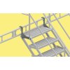 TAS stairs steel upper scaffolding chuck