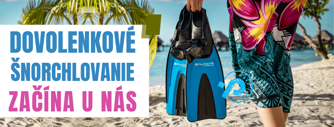 Dovolenkové šnorchlovanie začína u nás 2025
