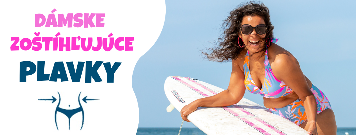 Dámske zoštíhľujúce plavky nová kolekcia