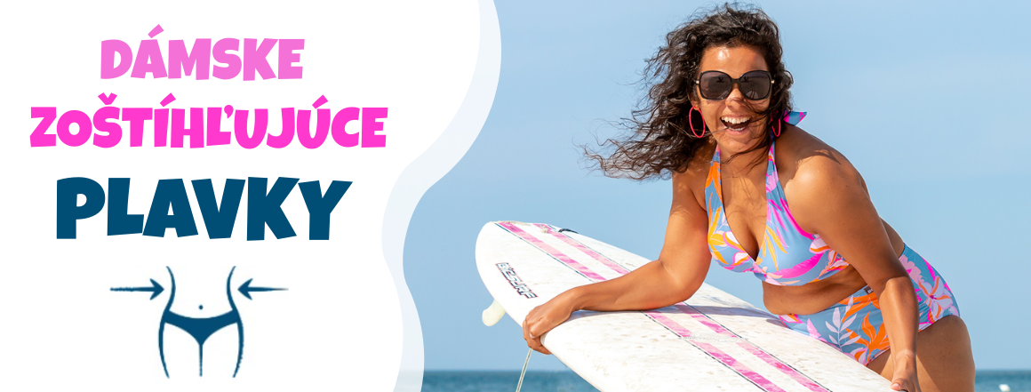 Dámske zoštíhľujúce plavky nová kolekcia