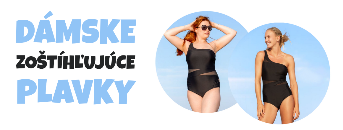 Dámske plavky efekt štíhlej postavy