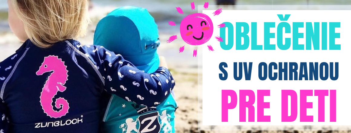 Detské plážové oblečenie UV ochrana