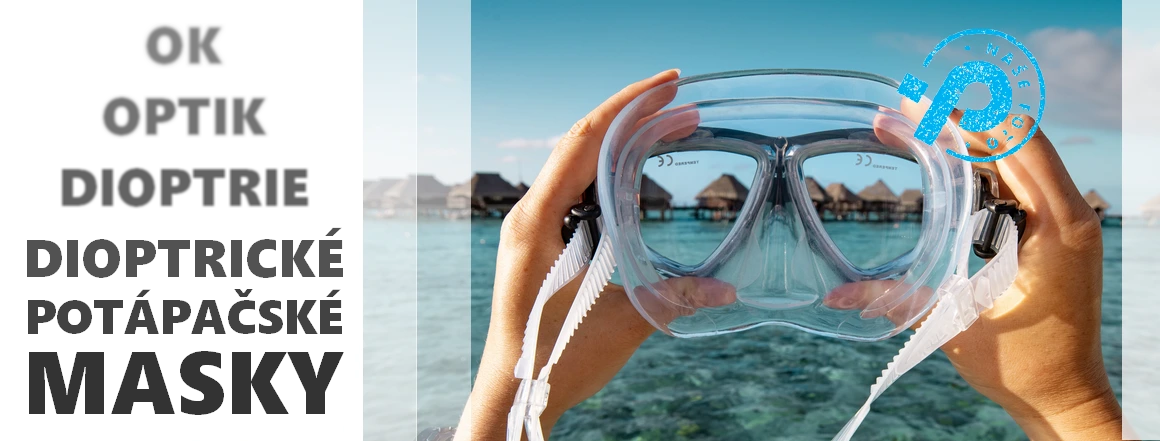 Dioptrické potápačské masky 2025