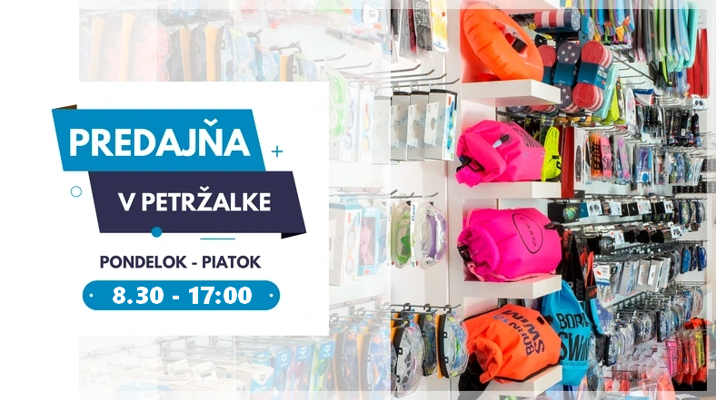 Predajňa Plutvy.sk v Petržalke 2025