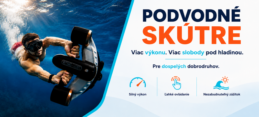 Podvodné skútre Sublue predajňa Bratislava