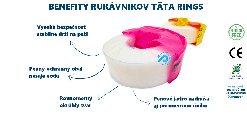 tata rings vyhody nafukovacie rukavniky