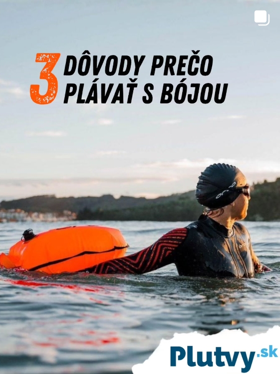 Plavecká bója na jazero