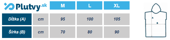 poncho-beco-beermann-tabulka-velkosti