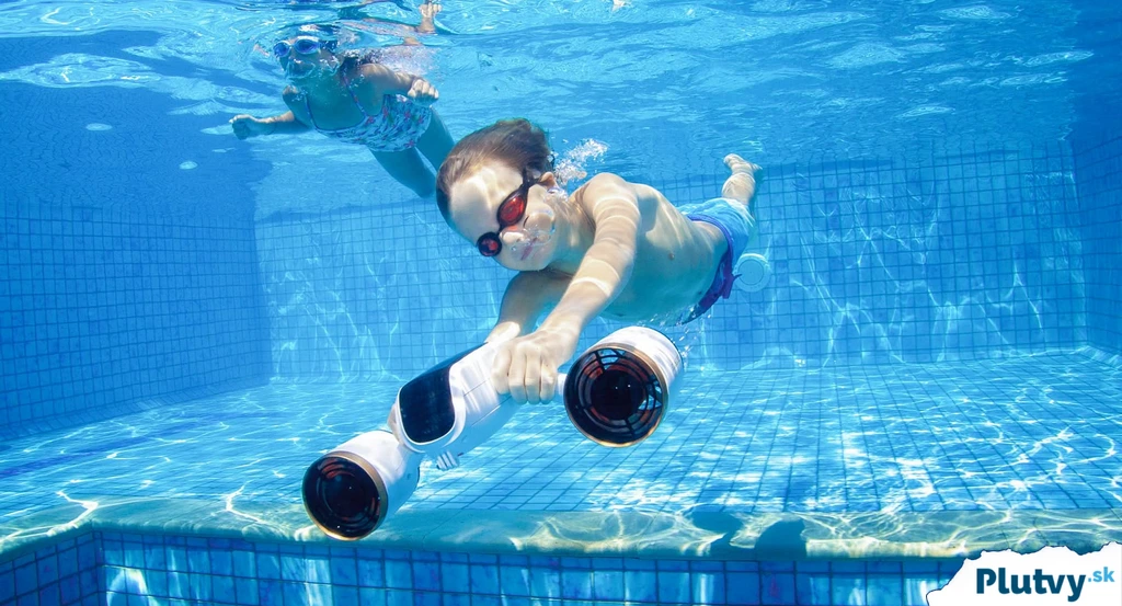 podvodný skúter do bazéna pre deti