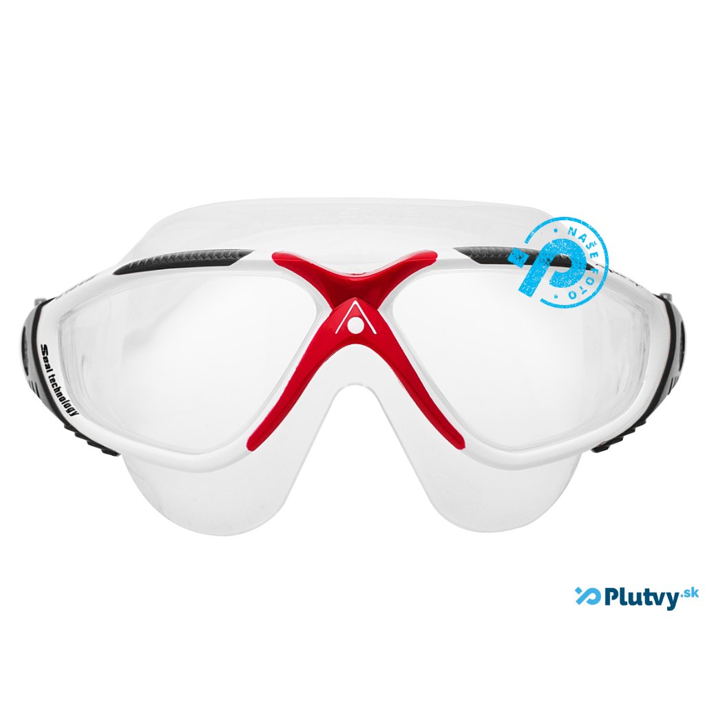 plavecka maska aqua sphere vista cervena