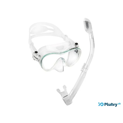 cressi f1 dry snorchlovai set priehladny