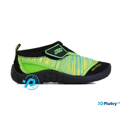 aqua speed comfy detske topanky do vody zelene