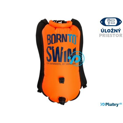 born to swim swimrun nafukovaci plavak velky