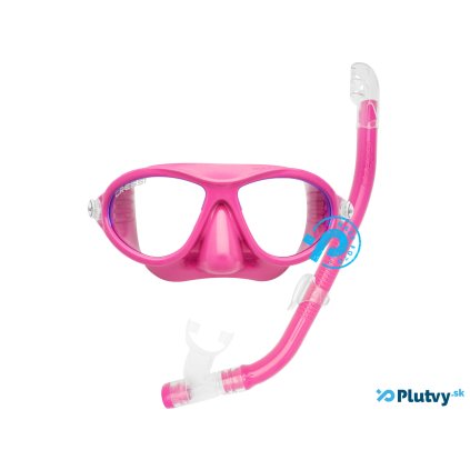 snorchlovaci set cressi moon kid colorama ruzovy pre deti a juniorov plutvy sk 2