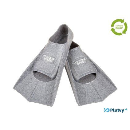 aqua speed training silikonove plutvy sede