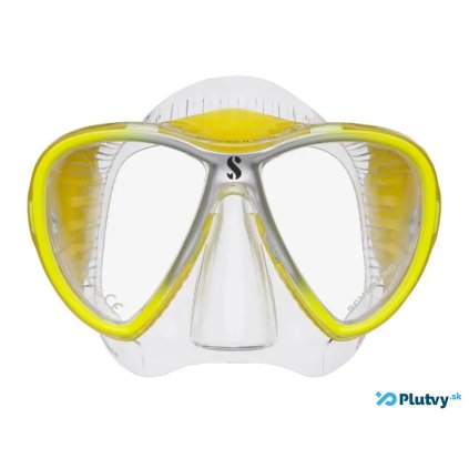 potapacska maska scubapro twin trufit zlta