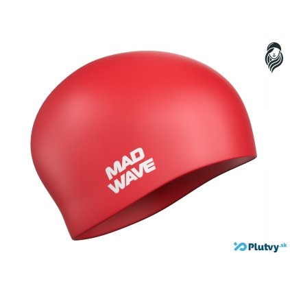 plavecka ciapka velmi dlhe vlasy cervena velka