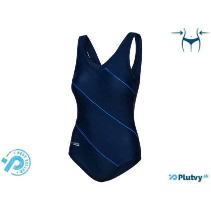 aqua speed sophie zostihlujuce plavky modre tmave
