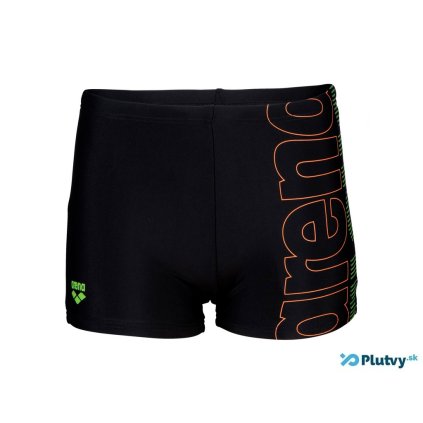 arena swim short graphic chlapcenske plavky kratke
