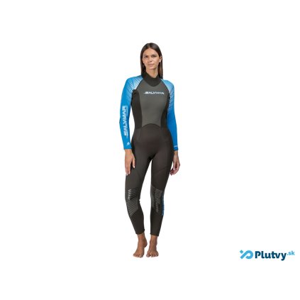 salvimar caribe neopren snorchlovanie damsky modry
