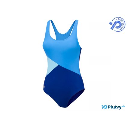 aqua speed bella cele damske plavky modre