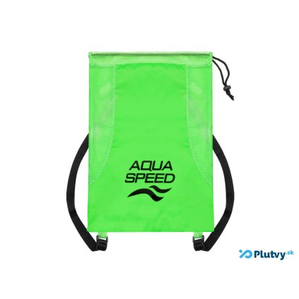 mesh backpack jednoduchy vak plavecke pomocky zleny