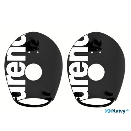 plavecke padla arena elite hand paddle 2 cierne