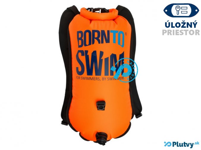 born to swim swimrun nafukovaci plavak velky