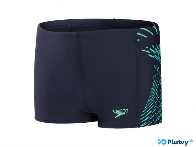 Speedo Plastisol Aquashort chlapcenske plavky casty trening