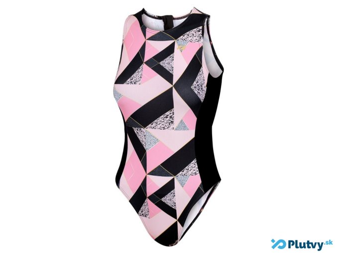 Zone3 High Neck Costume Pink