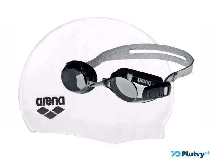 arena lacna ciapka okuliare plavecky set