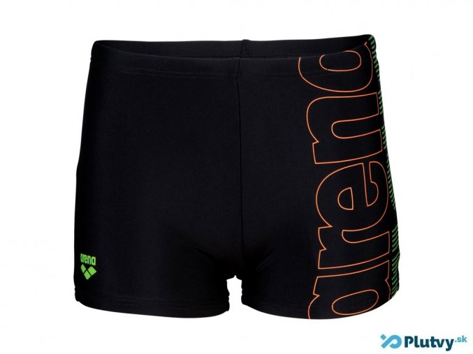 arena swim short graphic chlapcenske plavky kratke