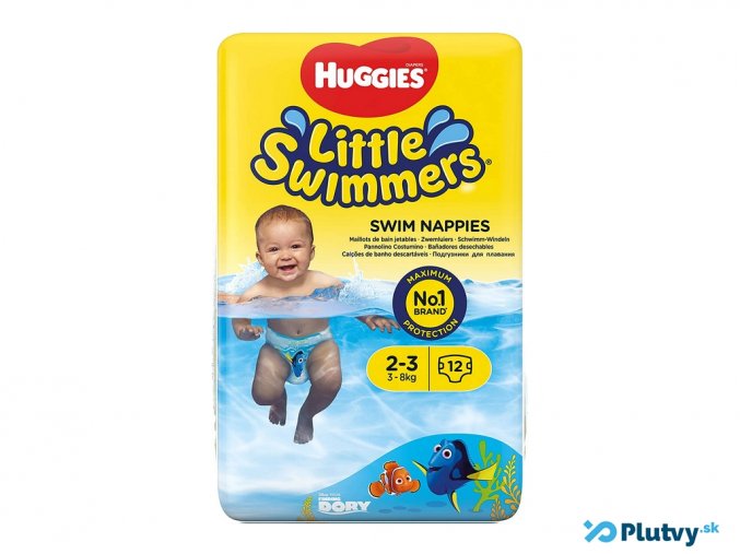 jednorazove plienky plavanie huggies 3 9kg