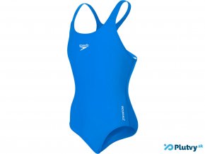 sportove plavky essential medalist neon blue