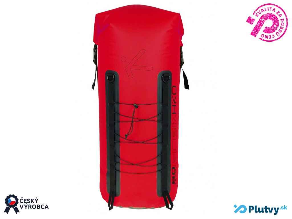Hiko Trek Backpack Farba: červená, Objem: 80 litrov