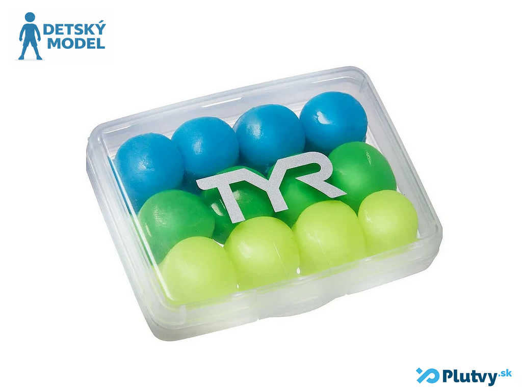 TYR detské štuple do uší Farba: farebné