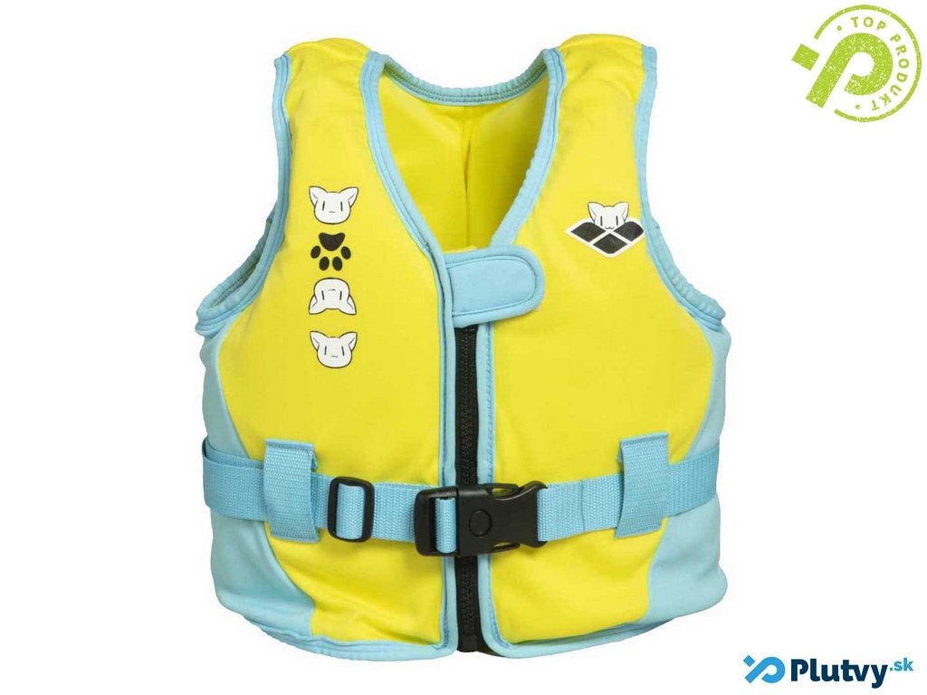 Arena Friends Swim Vest Farba: modrá, Veľkosť: 2 - 4 roky