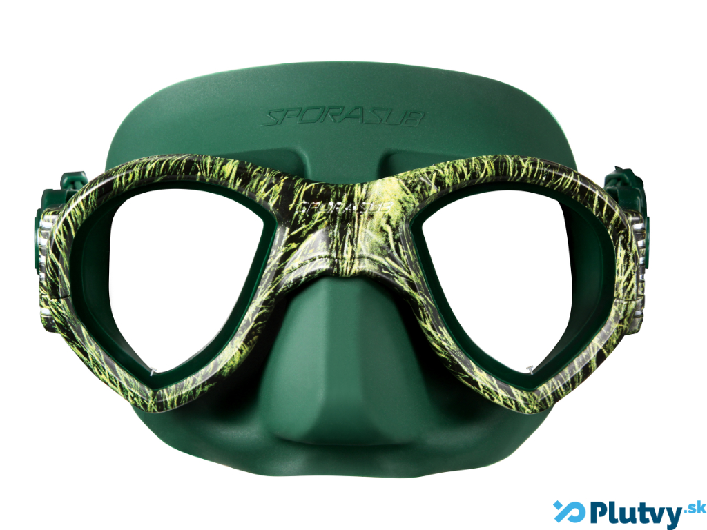 Maska na spearfishing Sporasub Mystic Farba: zelená