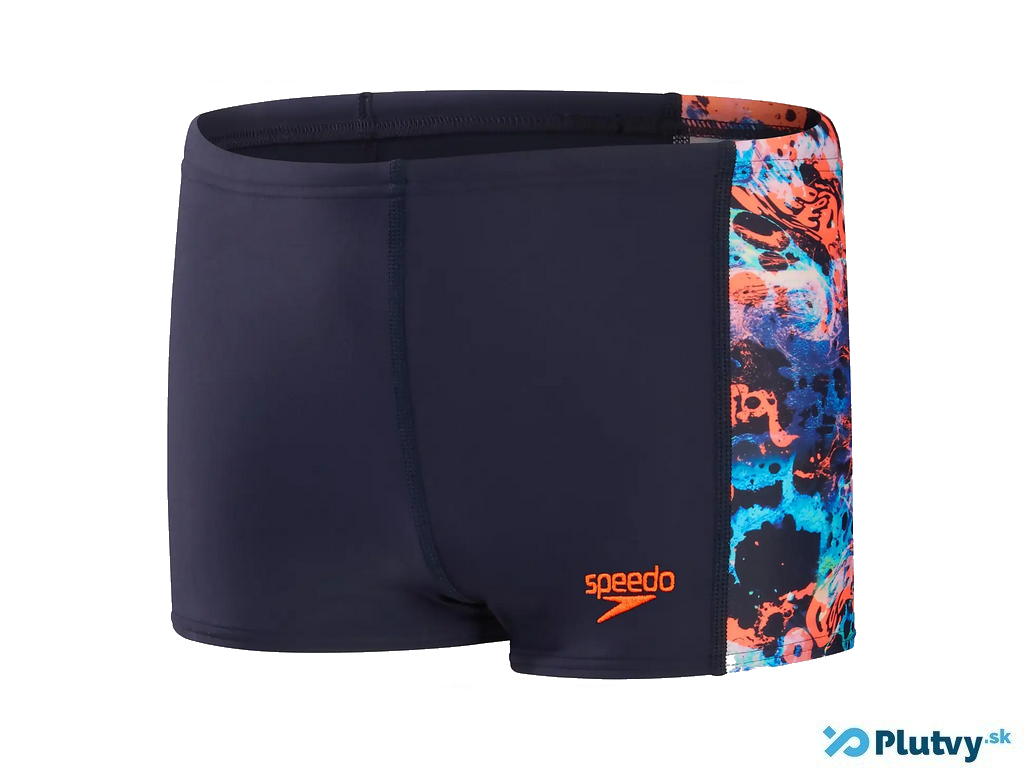 Speedo AllOver Panel Aquashort Farba: oranžová, Veľkosť: D 140