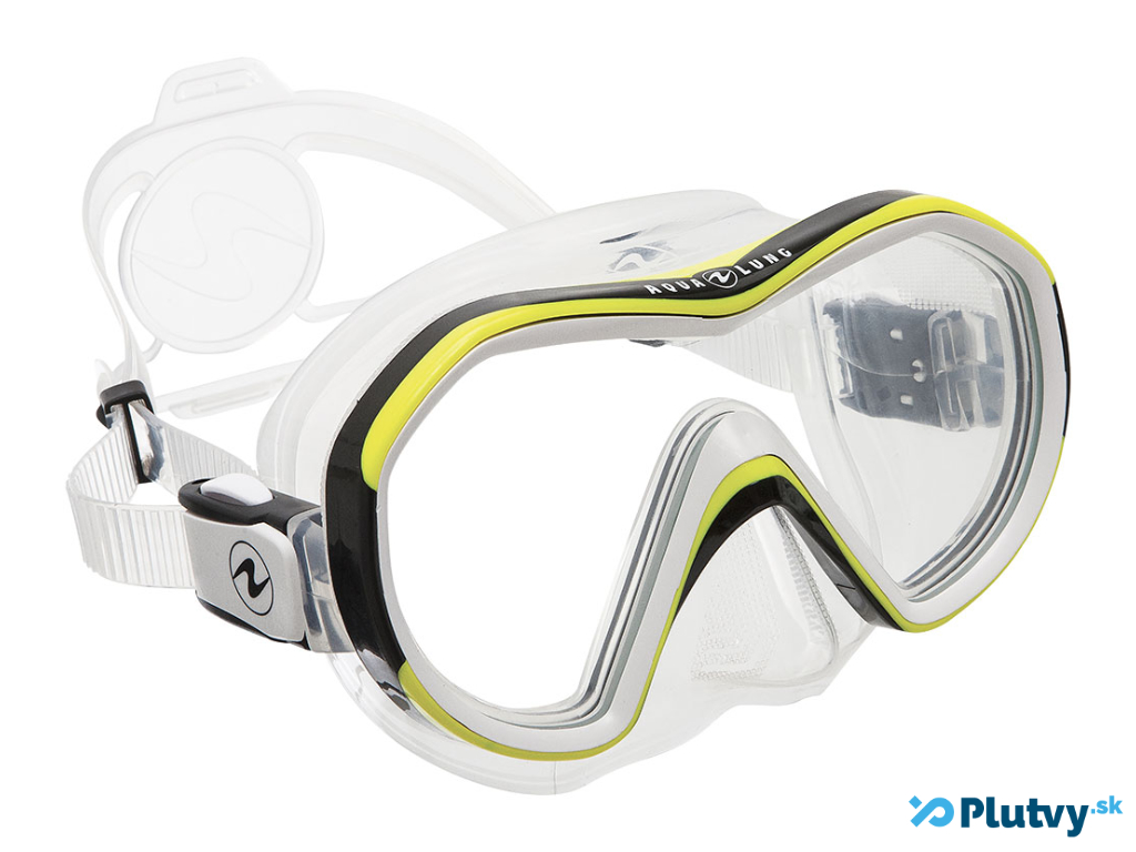 Aqualung Reveal X1 Farba: žltá, Silikón: priehľadný