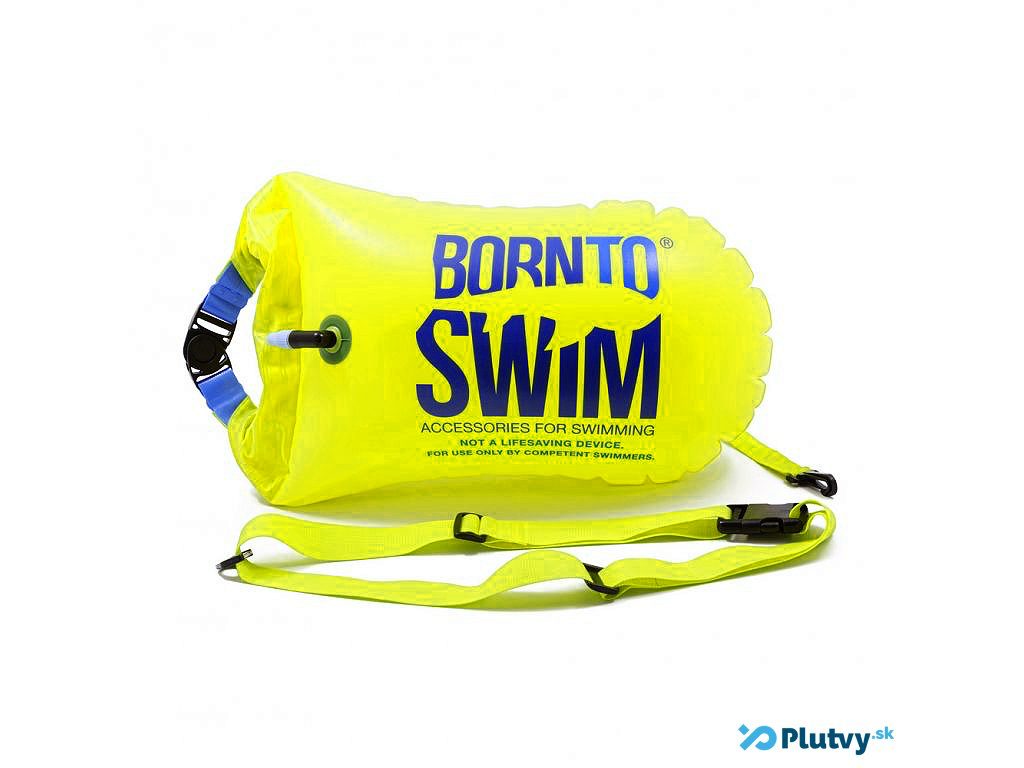 Nafukovací plavák BornToSwim Farba: žltá
