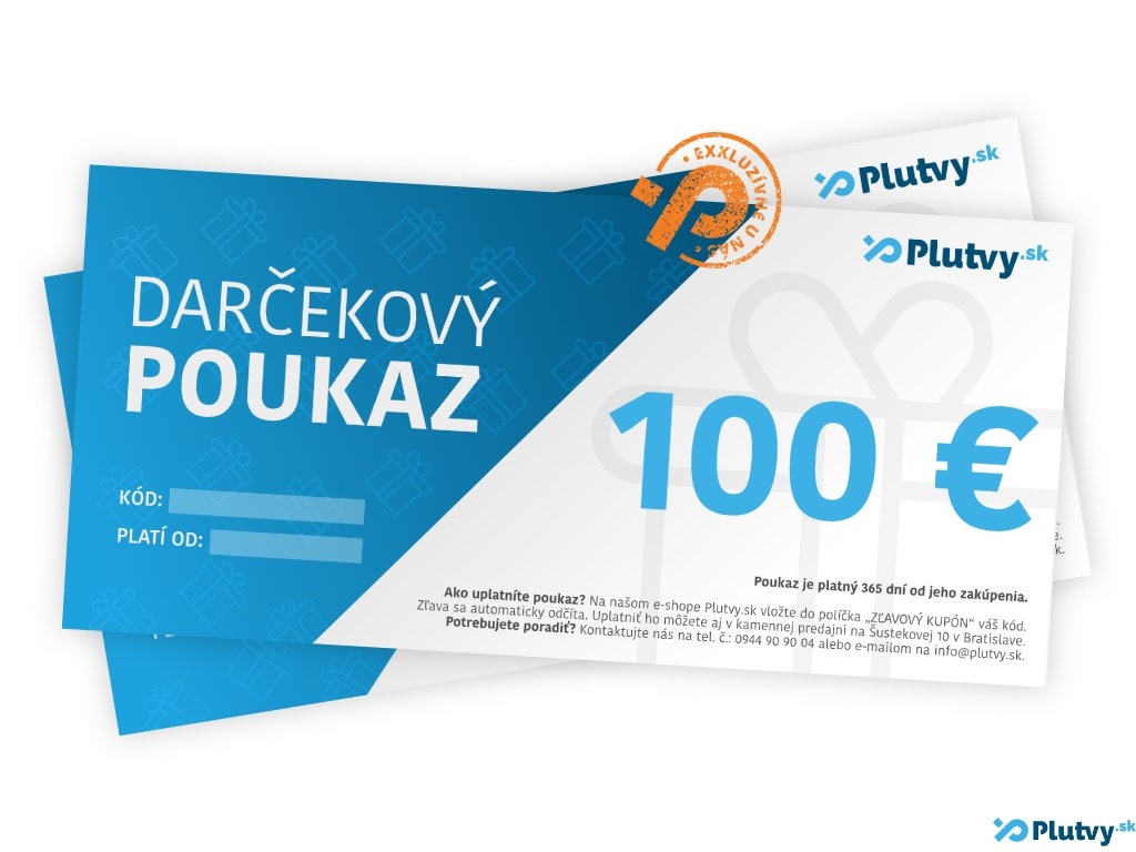 Darčekový poukaz 20€ hodnota: 100€