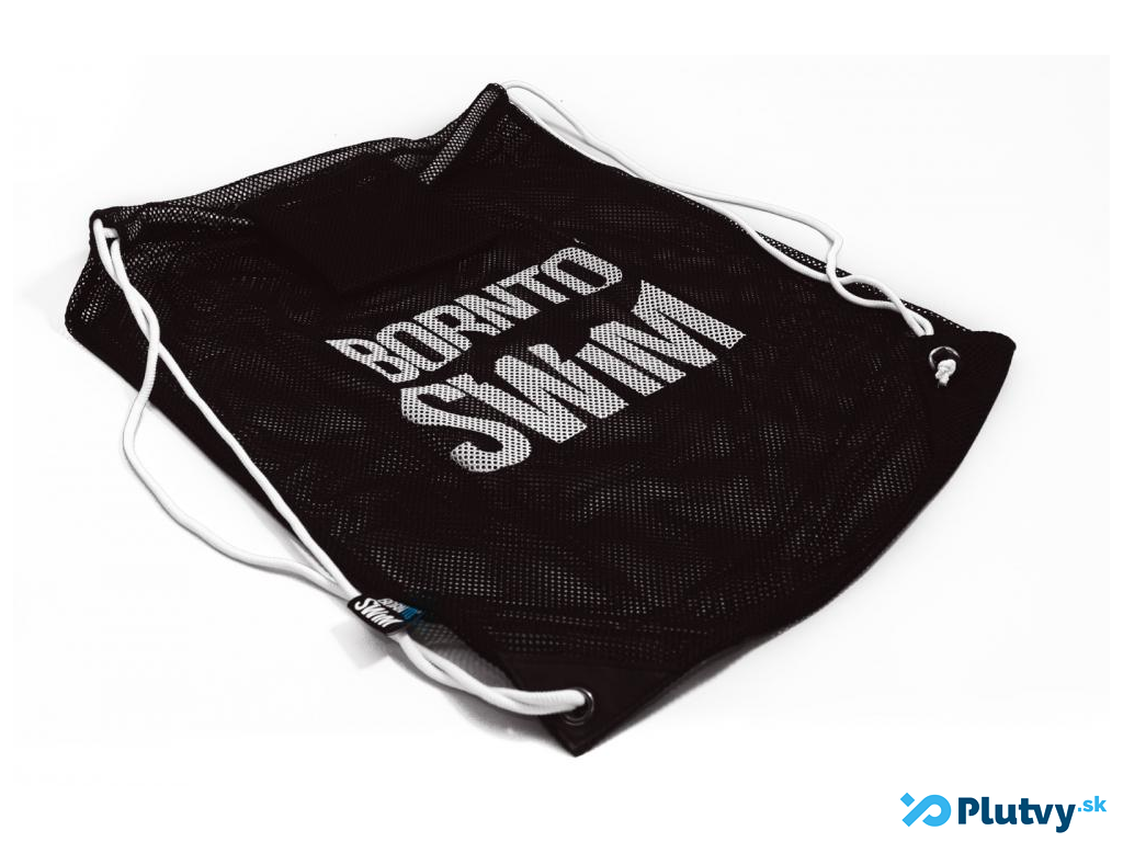 BornToSwim Mesh bag Farba: čierna biele logo