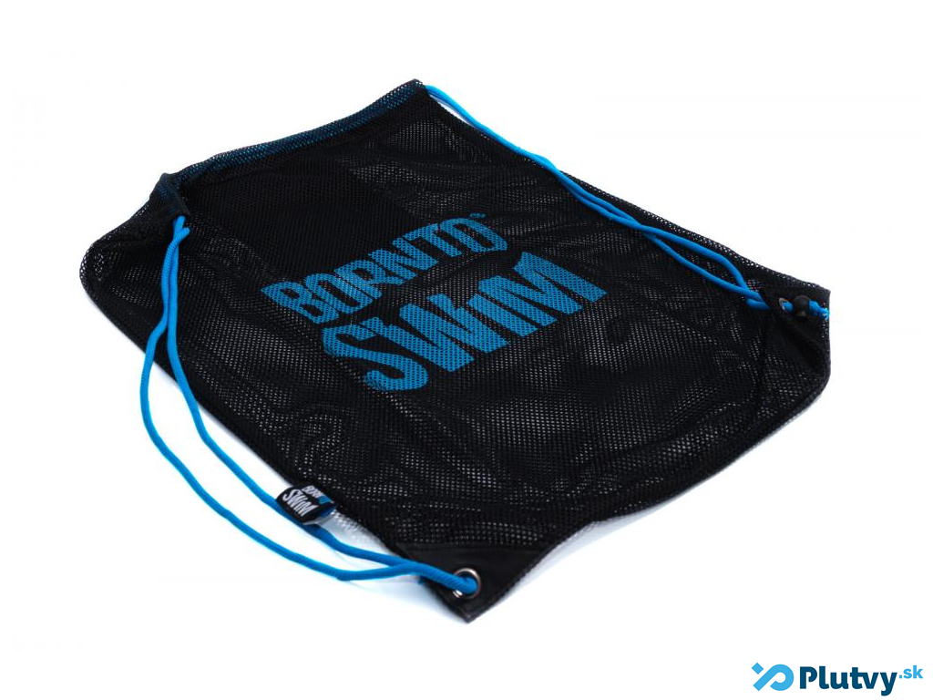 BornToSwim Mesh bag Farba: čierny modré logo
