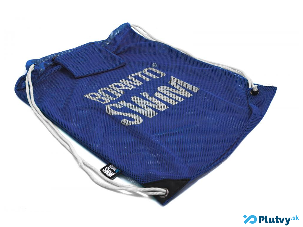 BornToSwim Mesh bag Farba: modrá biele logo