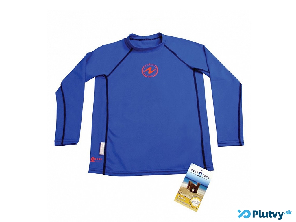 AquaLung Rash Guard Kids LS Farba: modrá, Veľkosť: 6-7