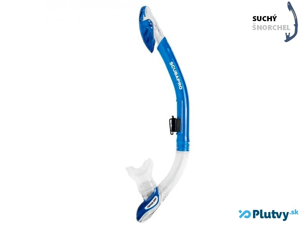 Scubapro Fusion Dry Farba: transparentná modrá