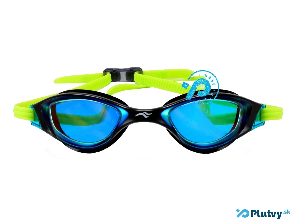Aqua-Speed Xeno Mirror Farba: čierno-zelená, šošovky: zrkadlové